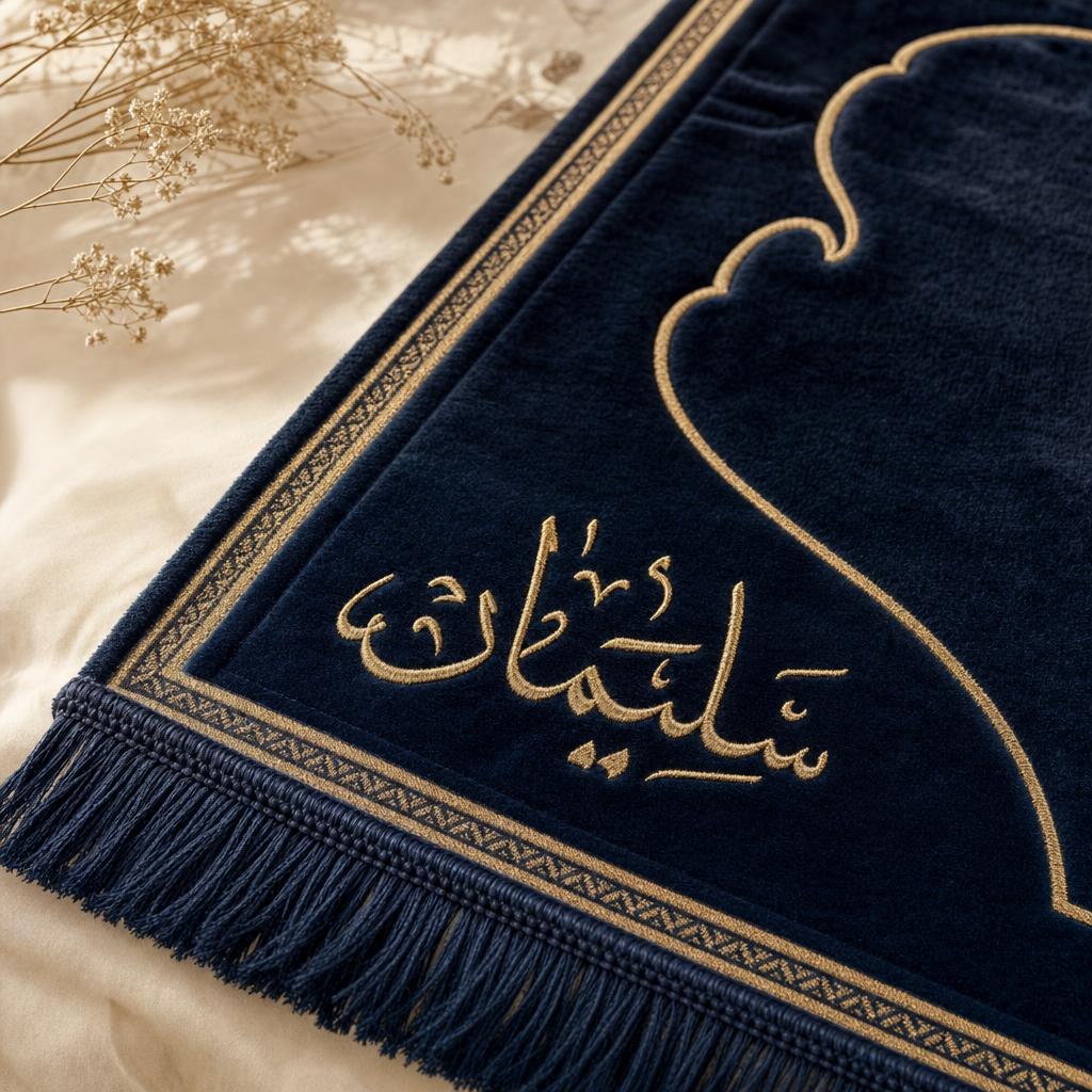Safade altın nakış detay close-up